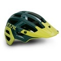 Kask Rex Helm dunkelgrün/gelb 2019 M | 48-58cm MTB Helme