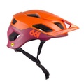 661 Velohelm Crest MIPS - Orange, Burgundy