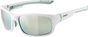 Alpina Lyron S Brille white matt-pistachio/emerald mirror 2020 Sonnenbrillen
