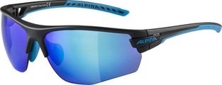 Alpina Tri-Scray 2.0 HR Brille black matt-cyan/blue mirror 2020 Brillen