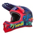 O Neal, O'Neal Sonus Helm Jugend rot/blau 2021 L | 51-52cm Kinderhelme