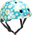 kiddimoto Fahrradhelm FLEUR in blau in Gr. 53-56