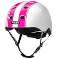 Melon urban active Stripetease Bike Helmet / / Pink White double