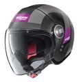 Nolan N21 Visor Spheroid #52 Jethelm - schwarz matt-violett