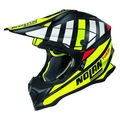 Nolan, Nolan N53 Cliffjumper #75 Motocross Helm- schwarz matt-gelb