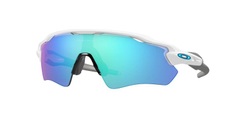 Oakley Sonnenbrille Radar EV Path - Polished White Prizm Sapphire