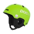 POCito Skihelm Fornix Spin - Fluorescent Yellow, Green