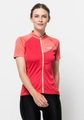 Jack Wolfskin Tourer Full-Zip Jersey Shirt Damen rot 2022 XL Rennrad Trikots