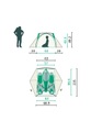 Jack Wolfskin Ultraleichtes Kuppelzelt 3 Personen Stratos Lite III-Personen one size silver cloud silver cloud