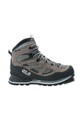 Jack Wolfskin Wasserdichte Trekkingschuhe Damen Force Crest Texapore Mid Women 35.5 grau tarmac grey / pink