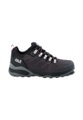 Jack Wolfskin Wasserdichte Frauen Wanderschuhe aus Leder Refugio Texapore Low Women 43 grau dark steel / purple