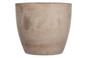 Übertopf Earth Ø22 cm grau