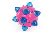 swisspet Leuchtstar D=8cm rot/blau Hunde Spielzeug
