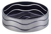 Seifenschale Float chrome/schwarz