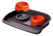 Ferplast Lindo Gourmet Set 45x34x7cm grau