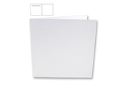 Rayher, Karte quadratisch doppelt 135x270 mm 220 g/m2