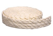 Rayher, Papier Band geflochten, 3x300cm, Rolle 3m