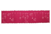 Baumwoll-Band mit Druck Be Happy 7 cm
