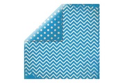 Scrapbookingpapier Chevron, 30,5x30,5cm, 190g/m2