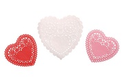 Rayher, Spitzenpapier Set: Herzen