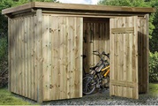 Weka Lagerhaus Varius 607 A (288 x 199 cm), holz