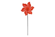 Home&More, Windrad Blume H104cm orange