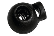 Rayher, Kordelstopper rund schwarz