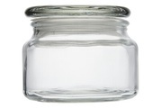 Vorratsglas mit Glasdeckel, 10cm ø, 8cm