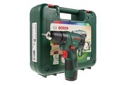 Bosch Home and Garden EasyDrill 12-2 Akku-Bohrschrauber 12 V 2.5 Ah Li-Ion inkl. Akku, inkl. Koffer