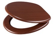 diaqua® WC-Sitz Forest Slow-Down nussbaum - MDF - Fsc® 100%