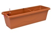 Testrut - Blumenkasten mit Bewässerungssystem Extra Line ca. 60 cm - Terra