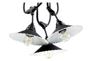 Easy-Connect LED-Lichterkette DEKORATIV 6 M METALLSCHALEN