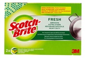 Scotch-Brite Fresh Synthetik Schwamm sehr stark, 2 Stück