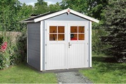 Weka Gartenhaus 224 Gr.1, grau