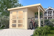 Weka Gartenhaus 321 A Gr. 1, natur, 19 m