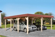 Weka Leimholz-FD Doppelcarport 615 Gr.1