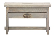 Deko-Holzkiste mit Griff 38.9x18x25.3CM