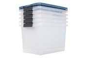 5er-Set Stapelbox A4 hoch / 19l COMPACT