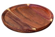 Holztablett ØxH 18.5x2 cm
