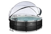 Exit Frame Pool ø450x122cm, schwarz