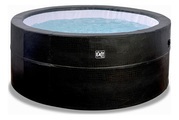 Exit Leather Premium Whirlpool, 4-6P, schwarz