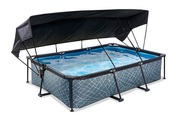 Exit, Exit Frame Pool 300x200x65cm, Grau