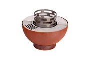 Feuer- und Grillkugel FIREBALL PRO 60, gerostet, Ø 60cm
