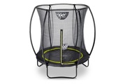 Exit Trampolin Silhouette 183 cm und Sicherheitsnetz (schwarz)