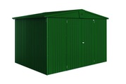 Biohort - Gerätehaus EUROPA 5 - dunkelgrün - Metall - 228/316/209 cm