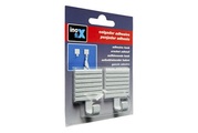 Klebehaken grau 2st Inofix