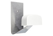 Klebehaken Quadratisch. weiss Metallisch