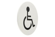 Schild-WC rollstuhl