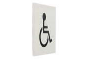 Schild-WC rollstuhl