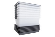 ROTHO Stapelbox DOME A4 7er-Set